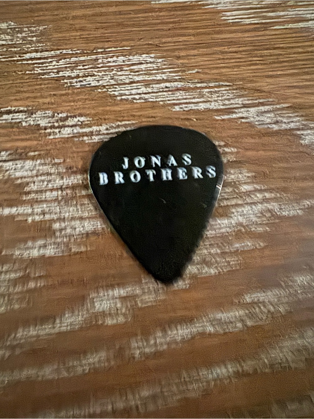Jonas Brothers Happiness Begins Tour Black Guitar Pick - Picture 3 of 3